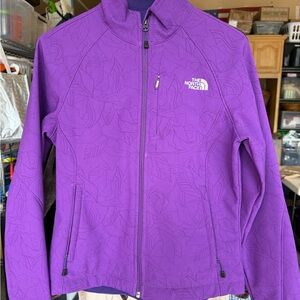 The North Face Purple Ski Jacket for Outdoor Adventures